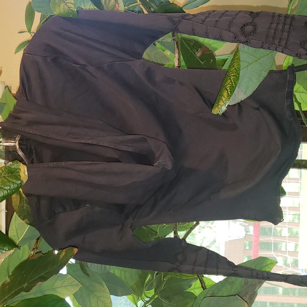 Free People Movement Good Karma Hoodie Black XS / S Nwot - Picture 10 of 13